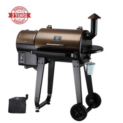 Z GRILLS 450A - 7 IN 1 WOOD PELLET GRILL & SMOKER